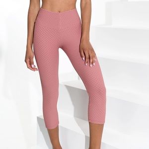 Booty By Brabants Cropped Leggings - Rose